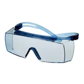 Protective Glasses - 3M™ SecureFit™ 3700 Series OTG Safety Glasses with Scotchgard™ Anti-Fog Coating, SF3704SGAF-BLU