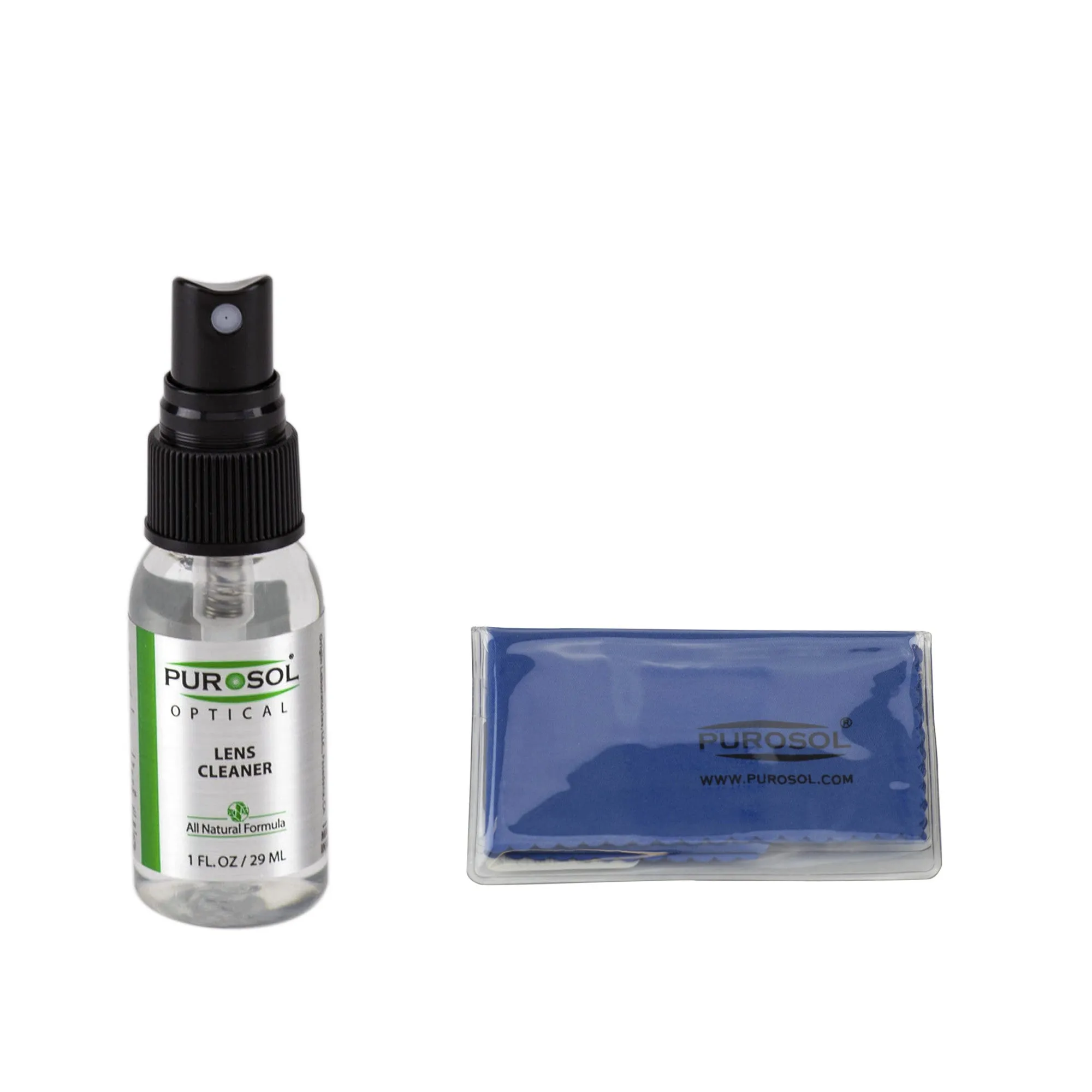 Purosol Lens Cleaning Kit w/ Small Microfiber Cloth