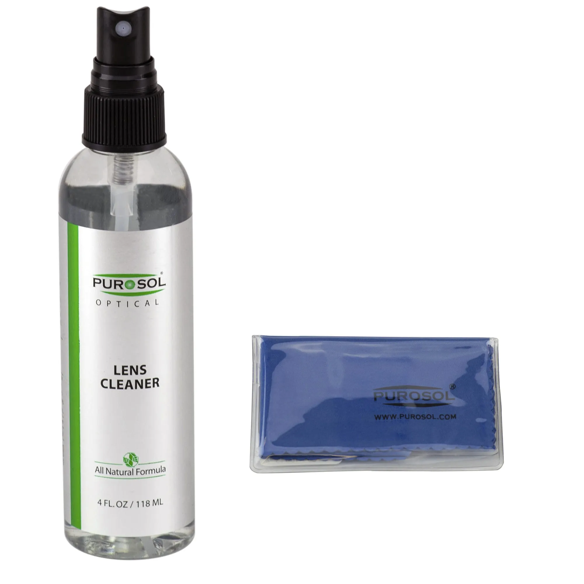 Purosol Lens Cleaning Kit w/ Small Microfiber Cloth