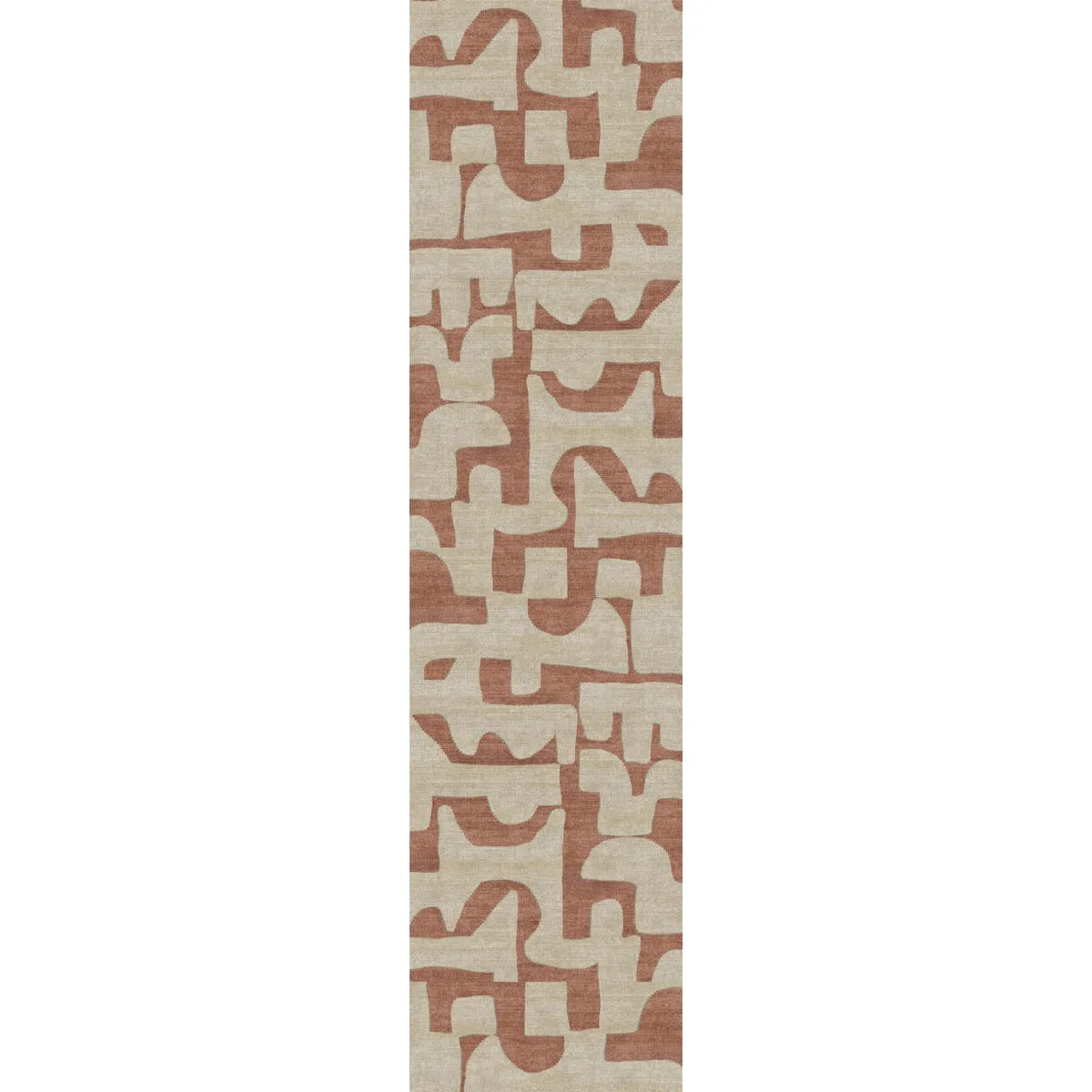 Puzla Orange Natural Rug - Second Love