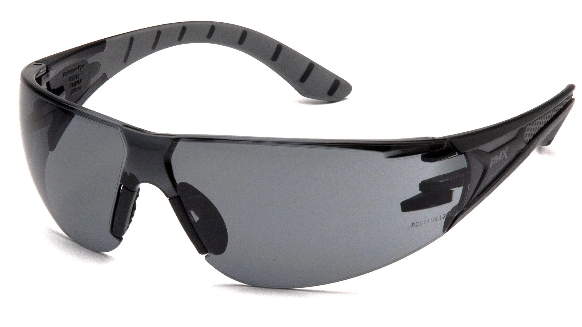 Pyramex SBG9620ST Endeavor Plus Black/Gray Safety Glasses W/ Gray Anti-Fog Lens (12 each)