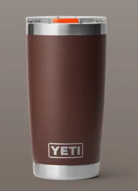 Rambler® 20 oz Tumbler w/Magslider™ Lid - Wetlands Brown