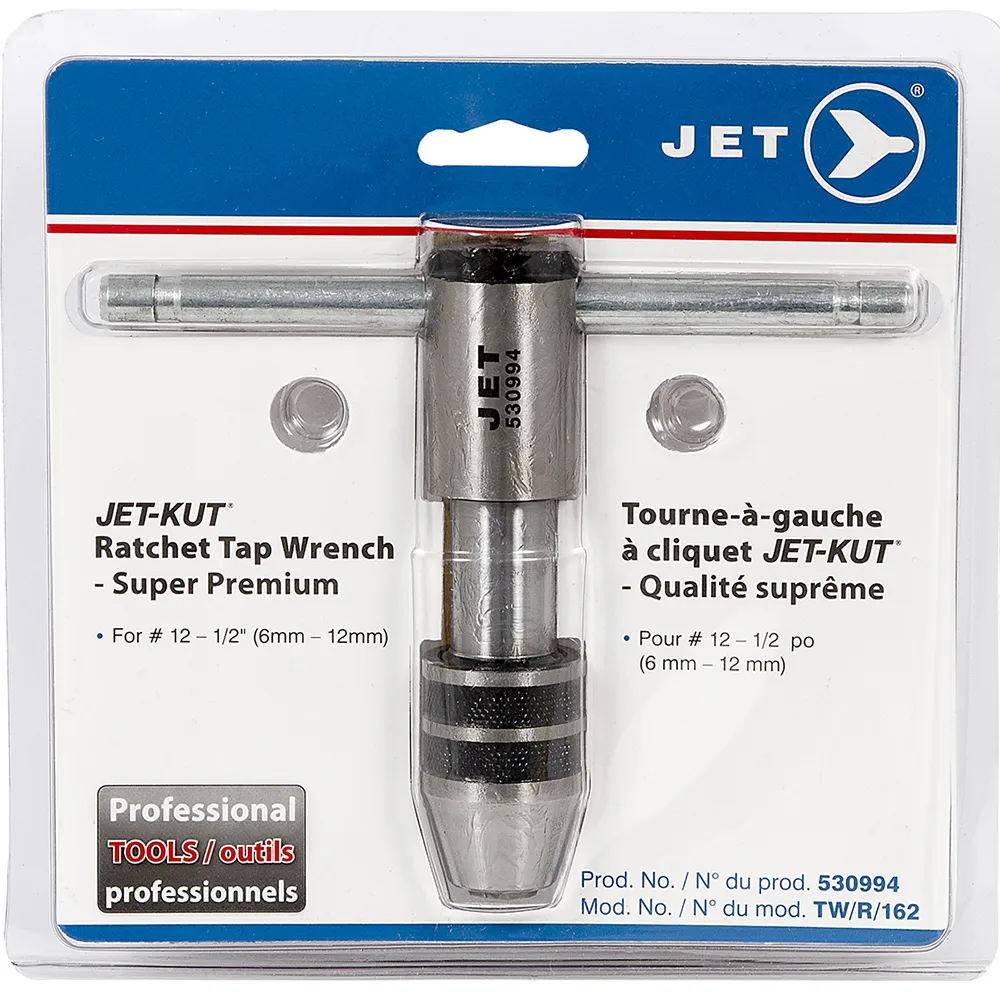 Ratchet Tap Wrench - Jet Ratchet Tap Wrench for #12 - 1/2" Tap, 530994