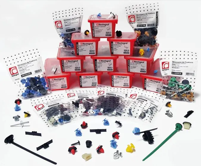 Restagraf Front Wing Fixings & Fasteners- Fitting Kit, Vivaro (08.2019 →) , Vauxhall 1631492880