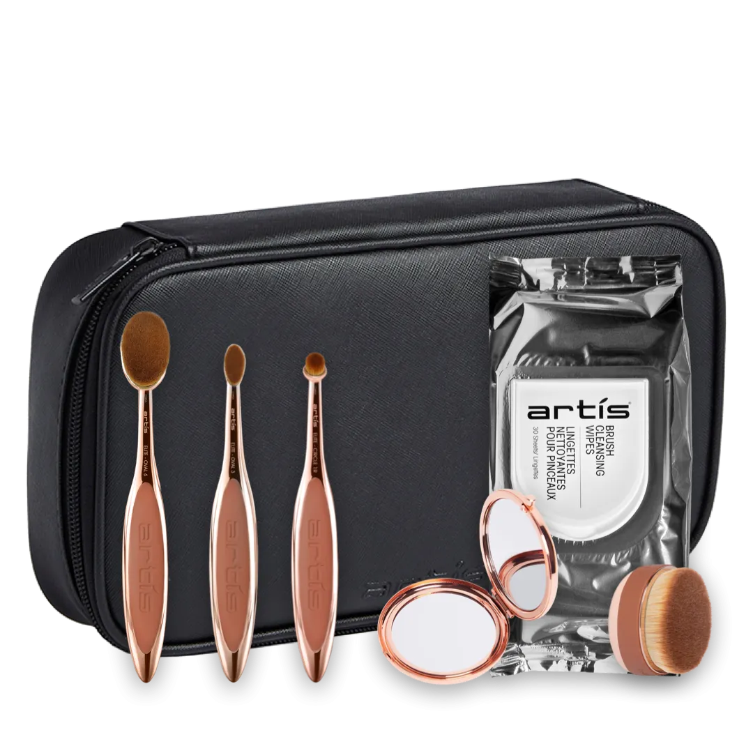 Rose Gold Brushes Kit