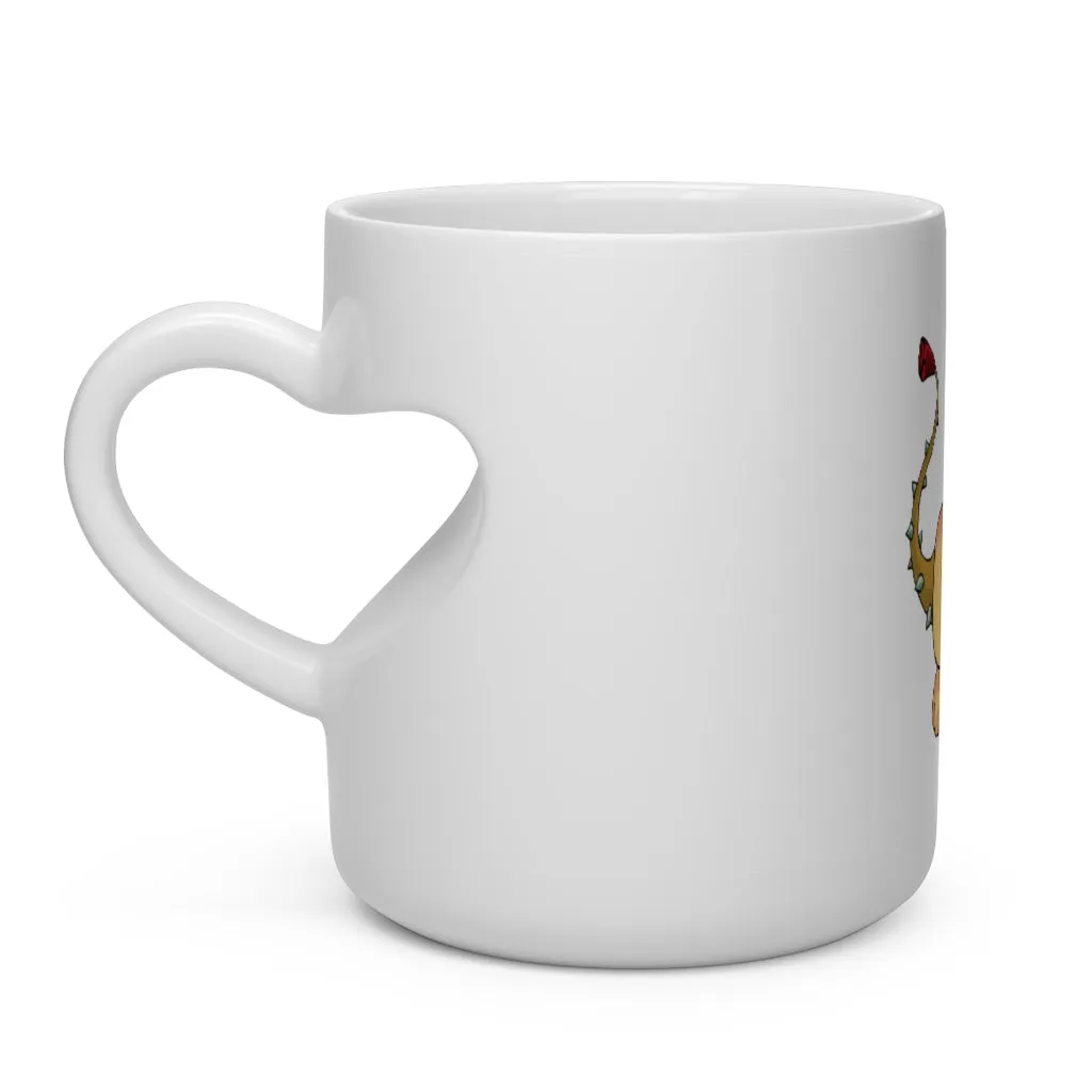 Rositty Heart Shape Mug