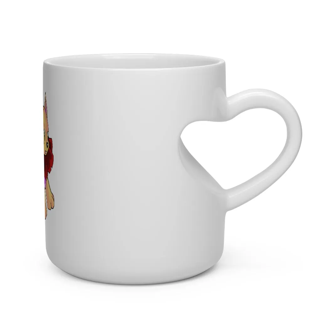 Rositty Heart Shape Mug