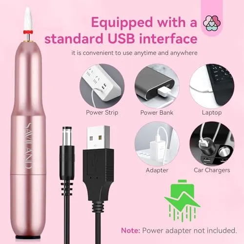 Saviland Electric Nail Drill - Electric Nail File