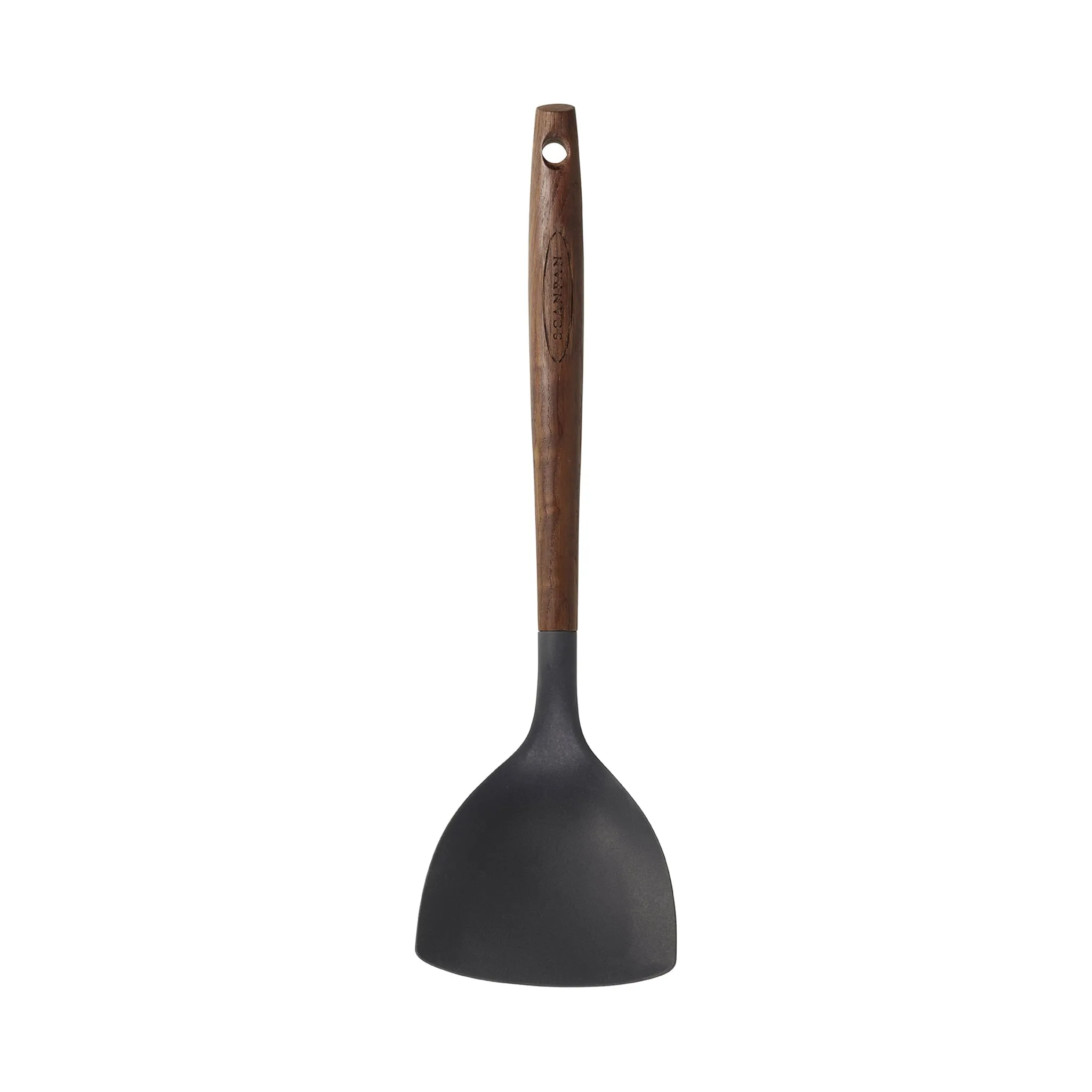 Scanpan Carbonized Ash & Silicone Wok Turner, 31cm