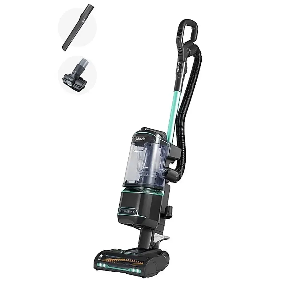 Shark NZ690UK Anti Hair Wrap Upright Vacuum Cleaner, 28.5cm Wide - Teal