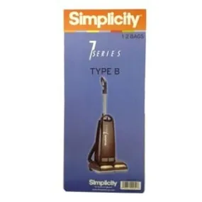 SIMPLICITY Vacuum Cleaner Type B Bag S7-12