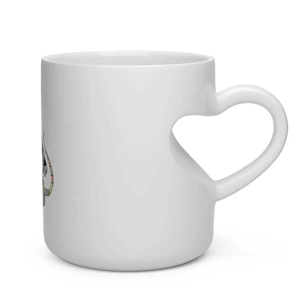 Snibble Heart Shape Mug