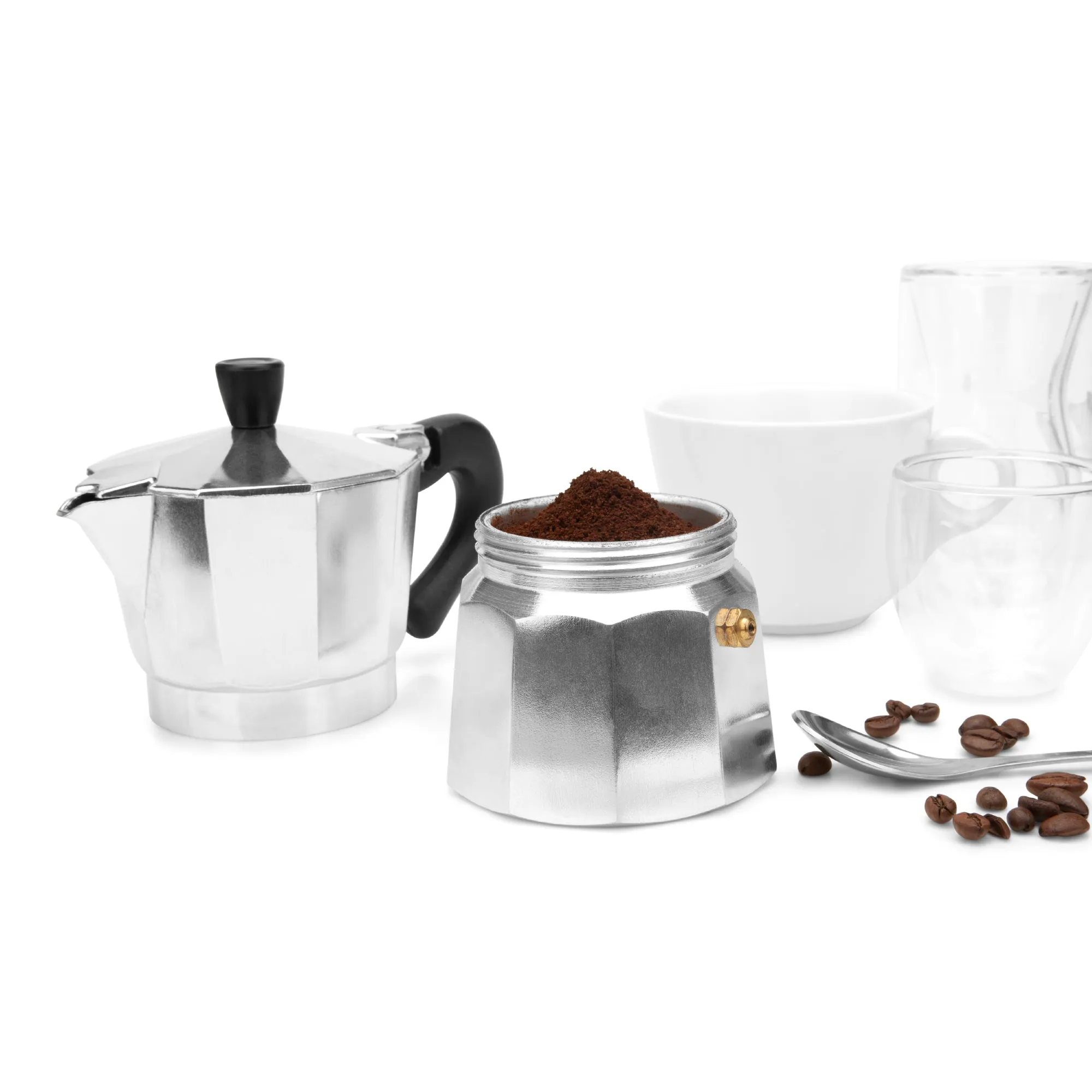 Stainless Steel Moka Pot