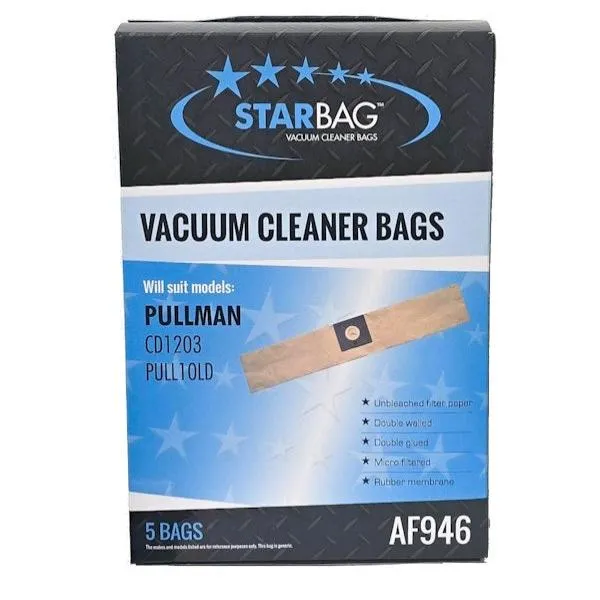 Starbag AF946 Vacuum Cleaner Bags for Pullman AS10LD