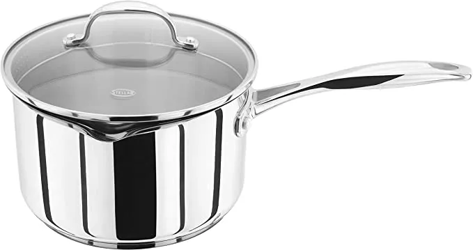 Stellar 7000 Stainless Steel 20cm Draining Saucepan