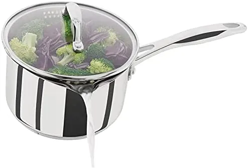 Stellar 7000 Stainless Steel 20cm Draining Saucepan