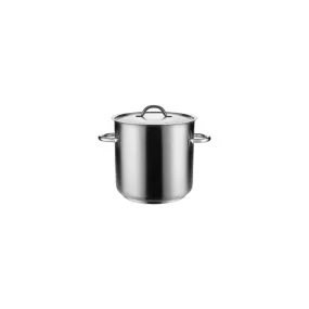 Stockpot - 18/10, with Cover, 200x200mm /6.2Lt  |PUJADAS Top Line