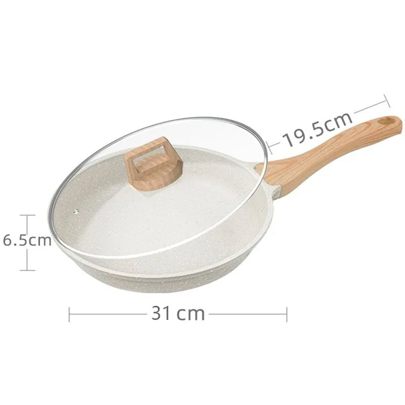 Stone Frying Pan Nonstick Pot Induction Cooker Gas Nonstick Frying Pan