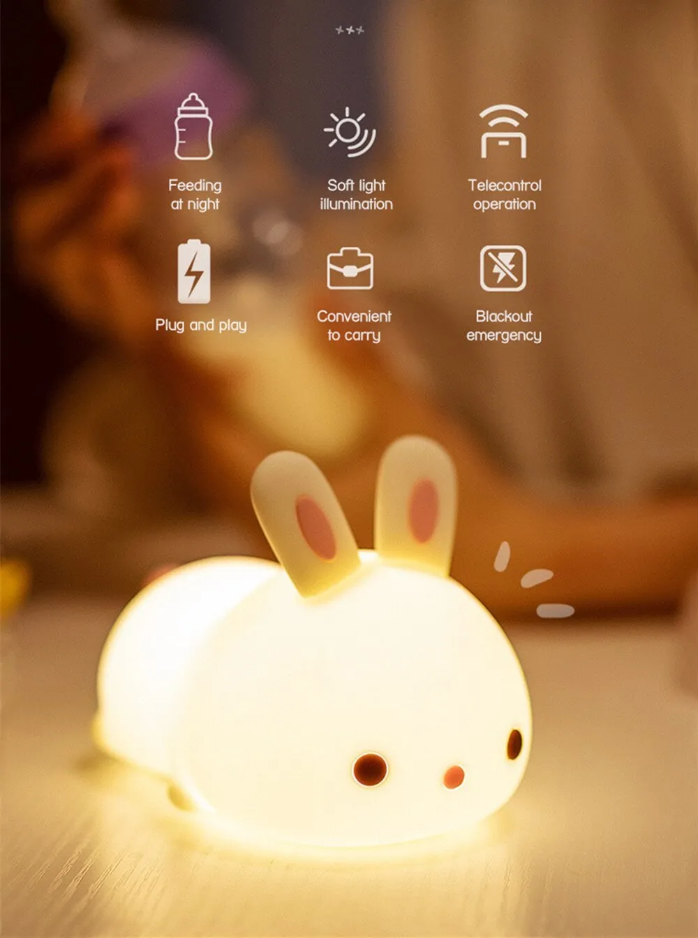 Sweet Bunny Night Light