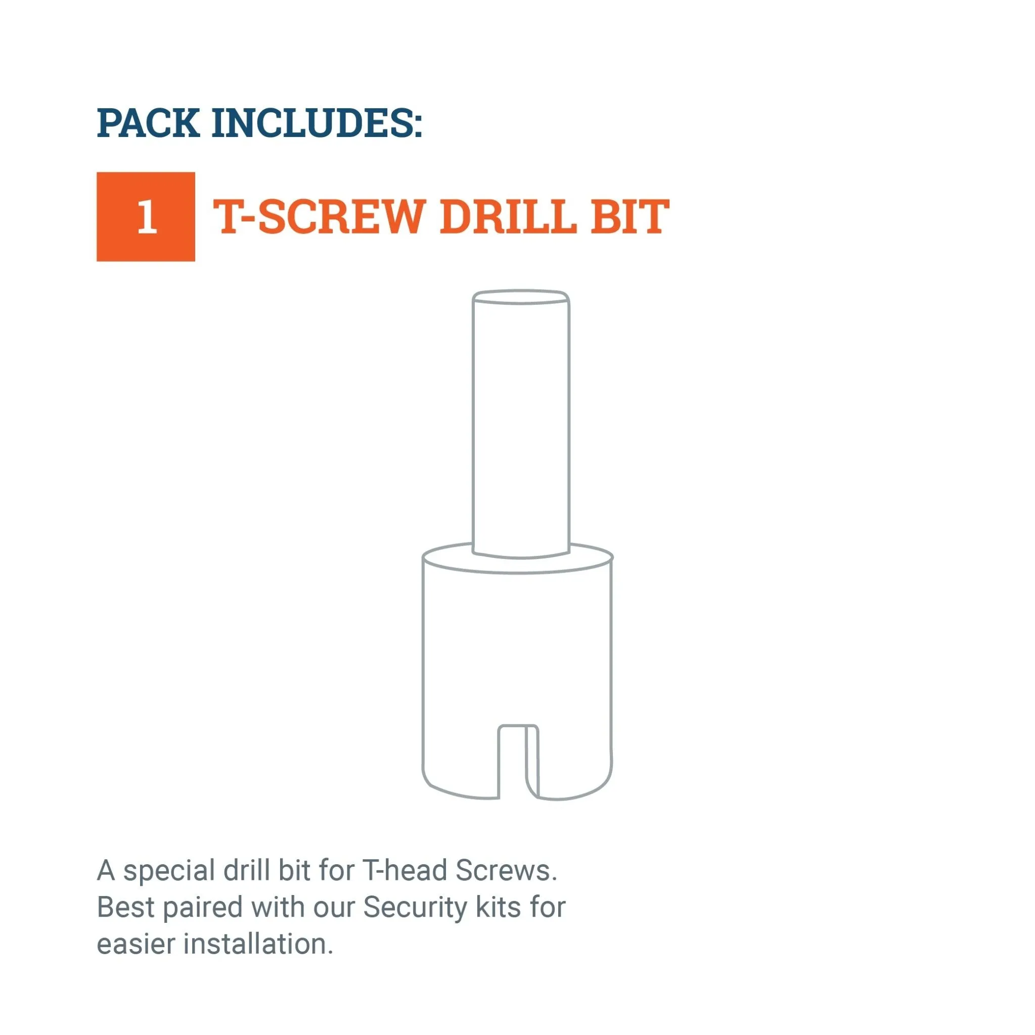 T-Head Screw Drill Bit