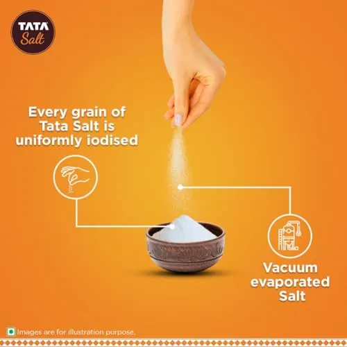 Tata Salt | Vacuum Evaporated Iodised Salt | 1 kg