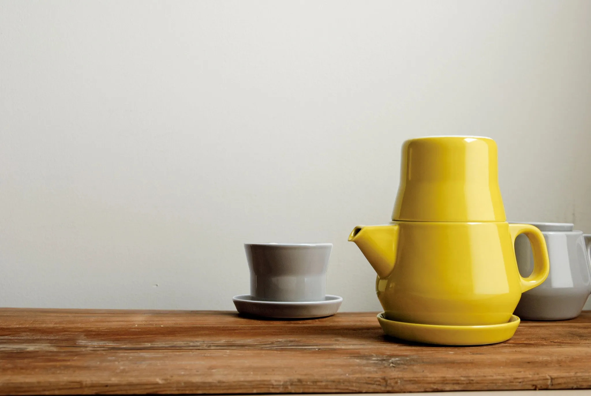 Teapot For One: KINTO Couleur - Yellow, 500ml/17 fl. oz