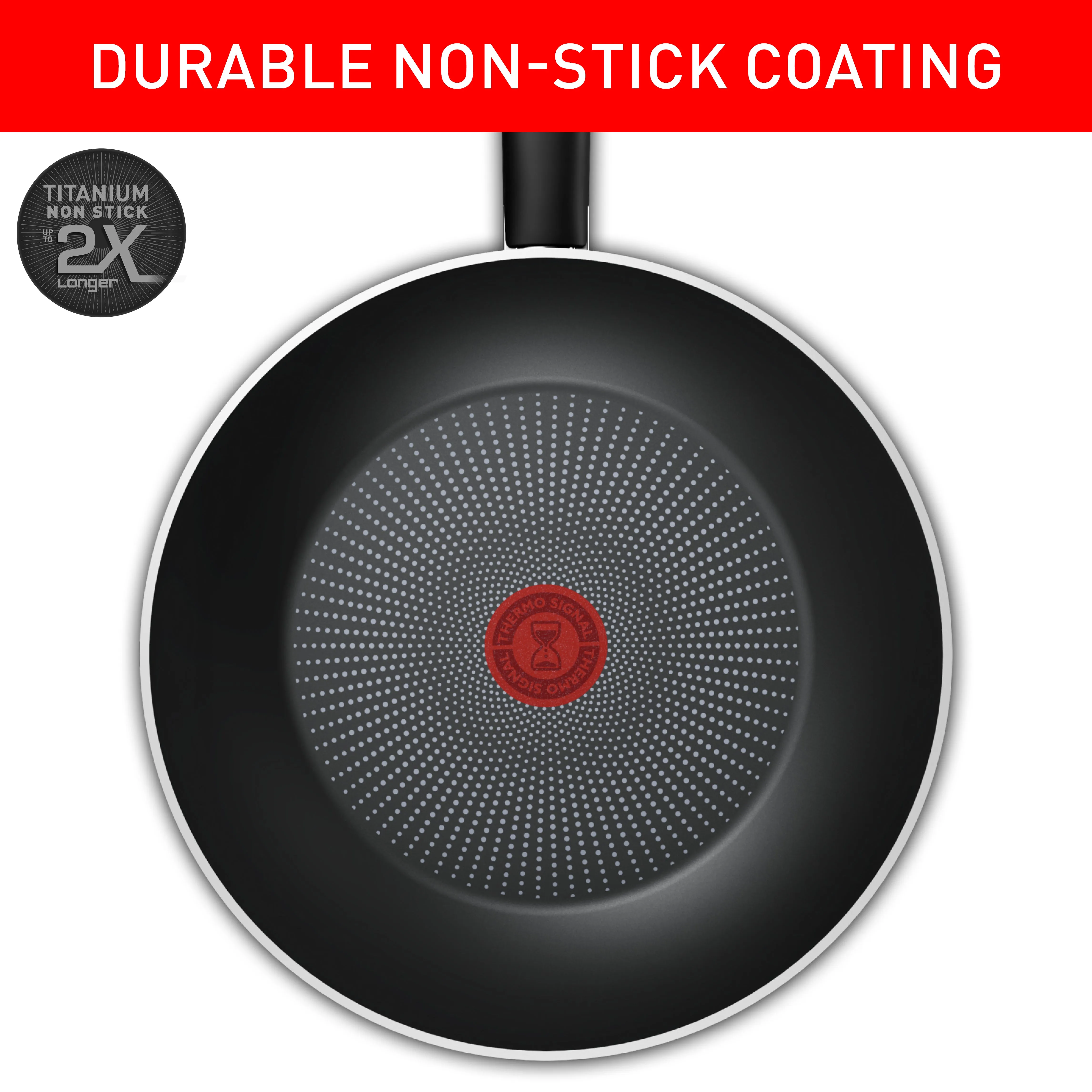 Tefal React Induction Non-Stick Wok 28cm