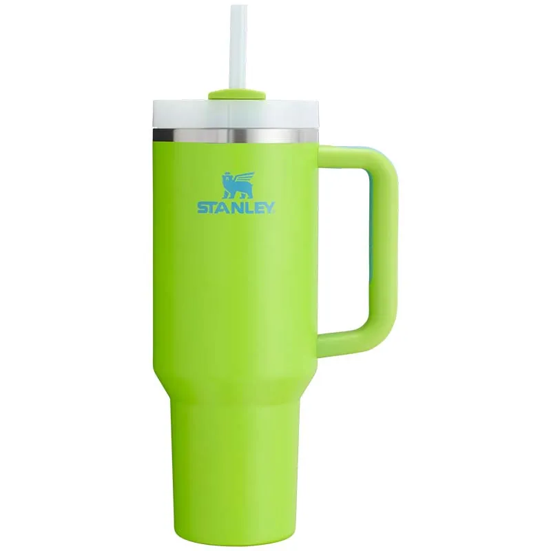 The 40oz Quencher H2.0 Flowstate™ Tumbler in Bright Lime