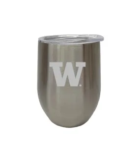 UW Huskies Engraved Stainless Steel Wine Tumbler