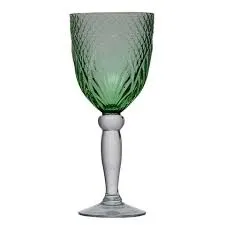 Vintage Wine Glass