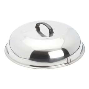 Winco WKCS-15 15-3/8" Stainless Steel Wok Cover