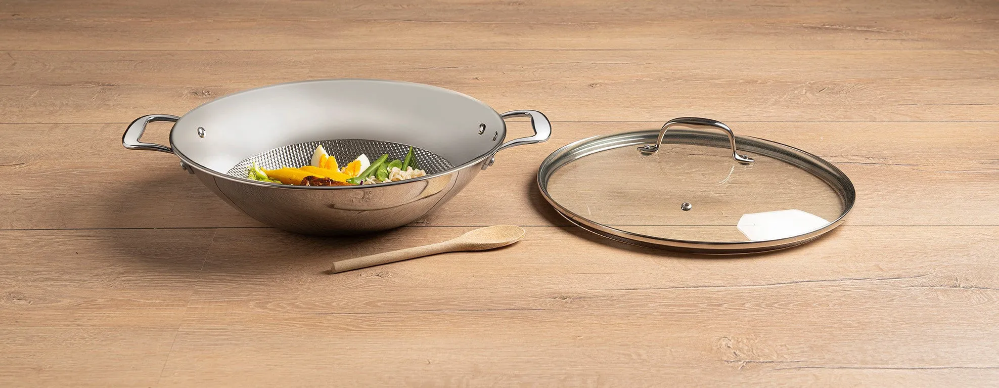 Wok with Lid 32cm