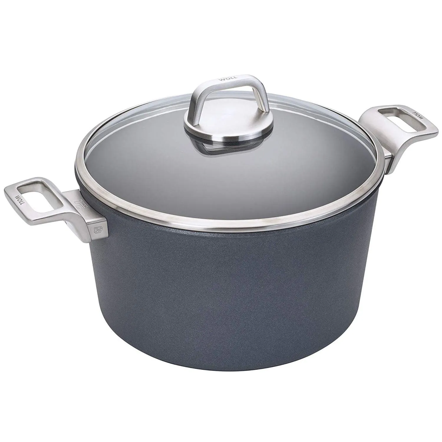 Woll Diamond Lite Pro, Induction 5.25-Quart Stockpot w/ Lid