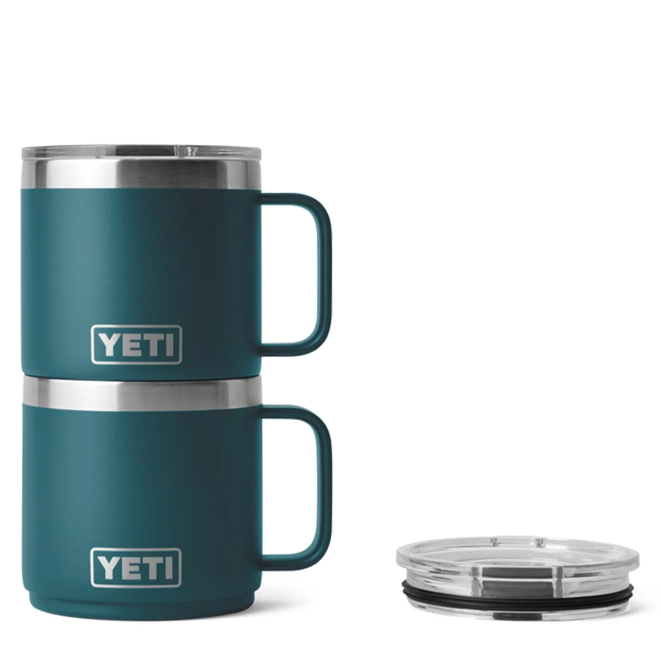 YETI Rambler 14oz Stackable Mug MS Agave Teal