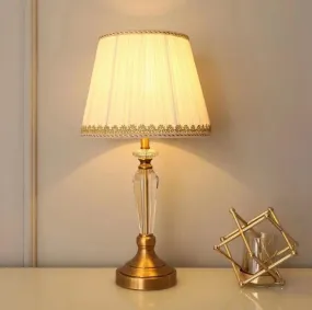 Zenith Golden Finish Elegant Table Lamp (T9661)