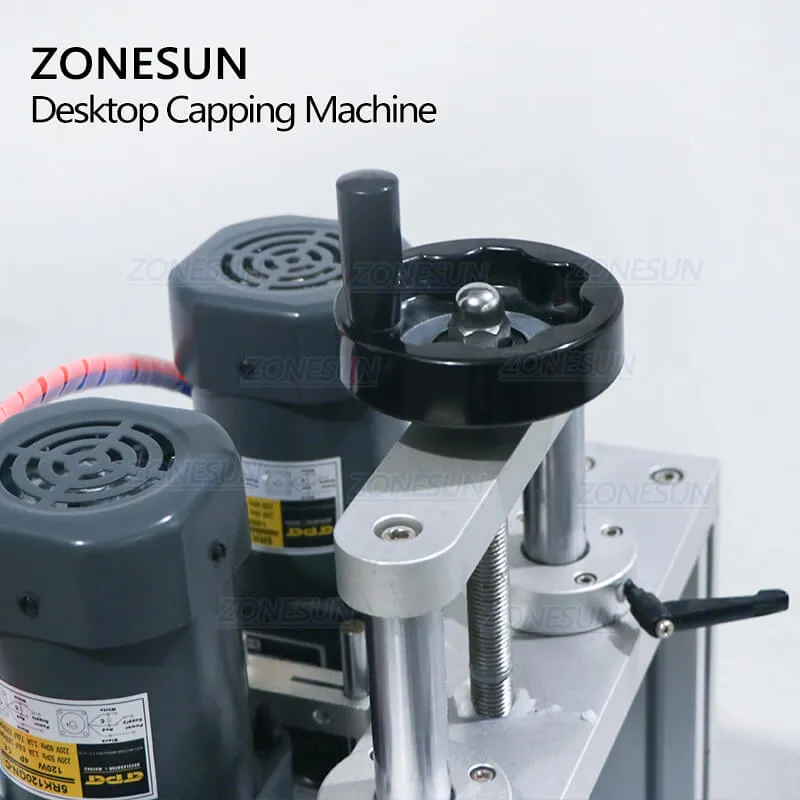 ZONESUN ZS-XG1860 Automatic Desktop Bottle Capping Machine For Pump Head Spray Bottles